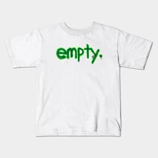 Graffiti Art Spray Paint Urban Street Word Empty Kids T-Shirt